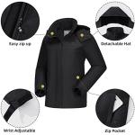 Women's Waterproof Ski Jacket - Warm Fleece Covert