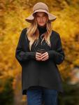 Cozy Oversized Turtleneck Sweater for Women