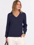 ANRABESS Women’s Long Sleeve V Neck Pullover Sweater
