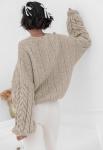 PRETTYGARDEN Women's Oversized Cable Knit Sweater