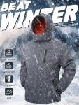 Men's Black Waterproof Snowboard Jacket, 3X-Large