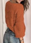 Dokotoo Women's Cozy Fall Crochet Sweater