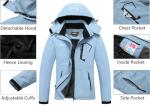 Women's Waterproof Ski Jacket for Winter Adventures