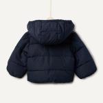 Baby Boys' Hooded Water-Resistant Puffer Jacket, Navy