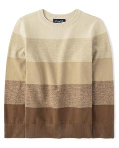 Boys' Cinnamon Long Sleeve Sweater by The Children's Place