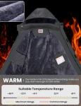 WULFUL Men's Waterproof Ski Jacket with Hood