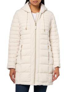 Tommy Hilfiger Women's Midweight Jacket in White Sand
