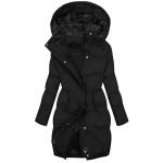 Plus Size Fleece Lined Winter Puffer Coat