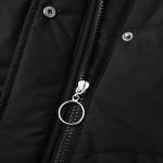 Plus Size Fleece Lined Winter Puffer Coat