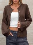 Women’s Button Down Knit Cardigan Sweater