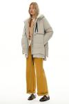 Orolay Women's Beige Thick Down Jacket Medium