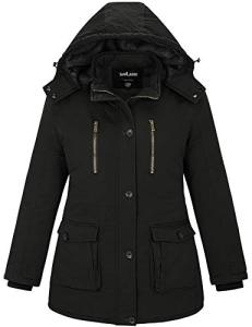 Soularge Women's Plus Size Padded Winter Parka