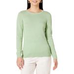 Lightweight Long-Sleeve Crewneck Sweater in Light Jade