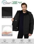 Wantdo Men's Windproof Hooded Winter Puffer Jacket