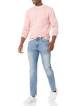 Men's Fleece Crewneck Sweatshirt in Pink