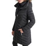 DKNY Women's Black Outerwear - Size X-Large