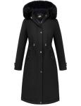 Jyanl Women's Warm Puffer Coat with Removable Hood
