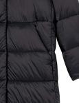 Women's Lightweight Black Water-Resistant Cocoon Puffer Coat