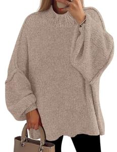 PRETTYGARDEN Women's Oversized Chunky Knit Sweater