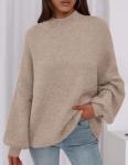 PRETTYGARDEN Women's Oversized Chunky Knit Sweater