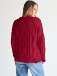 Chic Oversized Cable Knit Sweater for Women