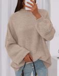 PRETTYGARDEN Women's Oversized Chunky Knit Sweater