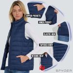 Spyder Women's Lightweight Navy Puffer Vest