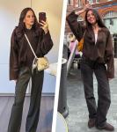 Women's Faux Suede Cropped Jacket for Fall