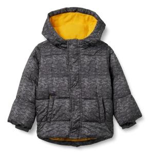 Toddler Boys' Heavyweight Hooded Puffer Jacket