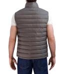 Cole Haan Men's Charcoal Quilted Vest, X-Large