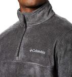Columbia Men's Half Zip Fleece in Charcoal Heather