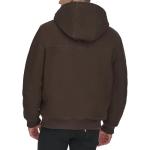 Levi's Men's Quilted Canvas Hoody Bomber Jacket