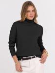 ANRABESS Women's Turtleneck Button Pullover Top