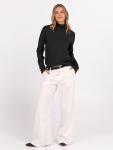 ANRABESS Women's Turtleneck Button Pullover Top