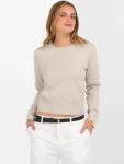 ANRABESS Women's Lightweight Cropped Crew Neck Sweater