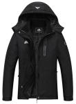 MOERDENG Women's Waterproof Winter Ski Jacket