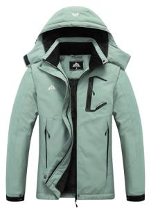 Women's Waterproof Ski Jacket with Hood