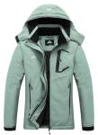 Women's Waterproof Ski Jacket with Hood