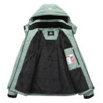 Women's Waterproof Ski Jacket with Hood