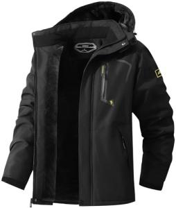 Men's Waterproof Ski Jacket for Winter Adventures