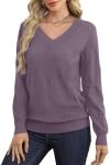Trendy Women's Long Sleeve Ribbed Knit Sweater