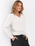 ANRABESS Women's V Neck Long Sleeve Sweater