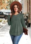 Womens Lightweight Fall Tunic Sweater Tops