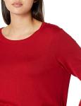 Amazon Essentials Women's Lightweight Crewneck Sweater - Red