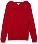 Amazon Essentials Women's Lightweight Crewneck Sweater - Red