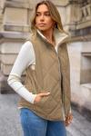 Dokotoo Women's Fleece Sherpa Vest with Pockets