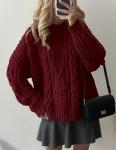 PRETTYGARDEN Women's Oversized Cable Knit Sweater