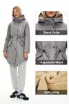 Orolay Women's Hooded Fleece Lined Winter Parka