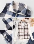 Rapbin Women's Plaid Fall Vest with Pockets