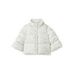 Sofia Grainge Baby Girls' Puffer Jacket, Ivory Blue